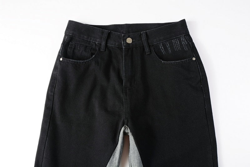 flare dark denim